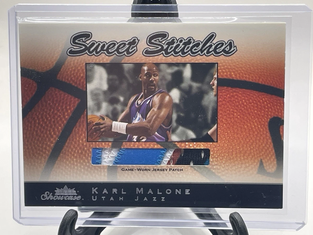 Fleer Karl Malone Basketball Serial Numbered Sports Trading Cards