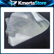 5 Pack Clear Stencil Sheets 24" x 24" 10mil Thick Craft Plastic for Cutting