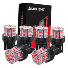 7443 LED Bulbs 54-SMD 300 Super Bright 7444 7443/ 7444/ T20 Brilliant Red
