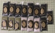 15 Vintage MCG TEXTILES pre-cut  Latch Hook Rug Yarn 320 count