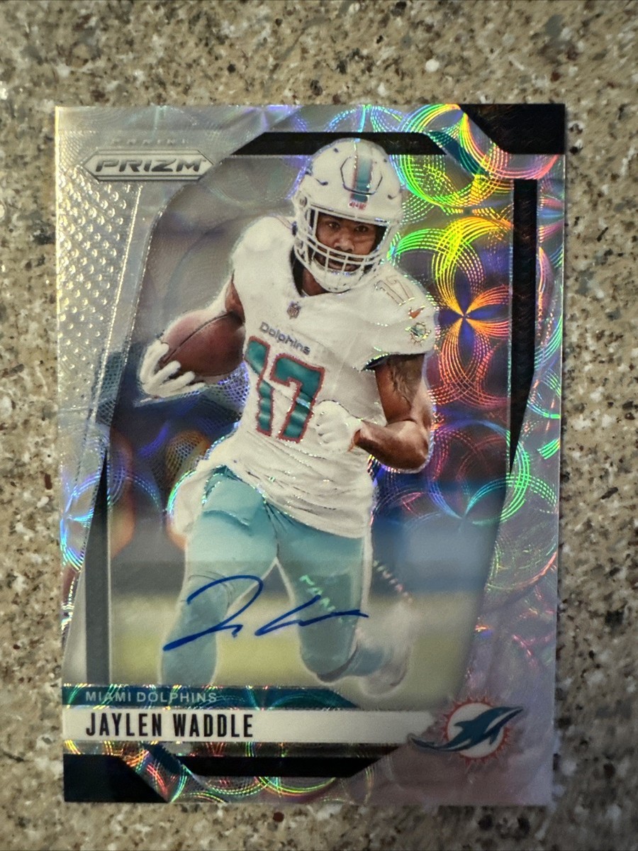 2024 Panini Prizm - Jaylen Waddle #178 Choice Prizm Autographs