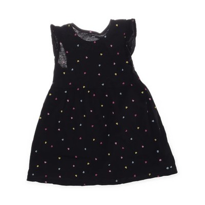 H&M, Kleid, Größe: 92, Grau/Mehrfarbig, Baumwolle, Sonstiges, Mädchen #pio