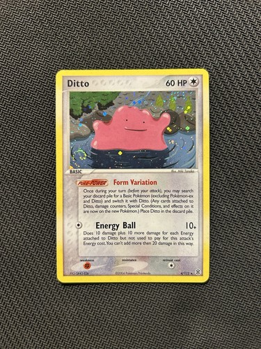 Ditto 4/112 Holo Rare EX FireRed & LeafGreen