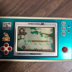 NINTENDO GAME AND & WATCH Donkey Kong Jr. New Wide 1982 Retro Game Green