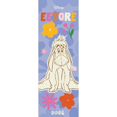 DANILO PROMOTIONS LTD 2026 Disney Eeyore Slim Calendar – Official Product – Winnie The Pooh