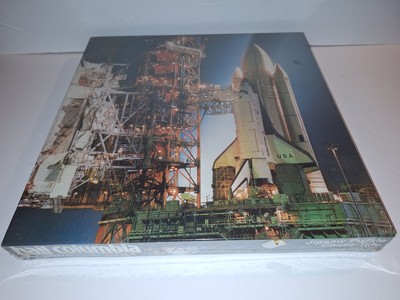 1982 hail columbia 550 Piece Jigsaw Puzzle 18''×24'' NASA Model 8021 NOS Sealed
