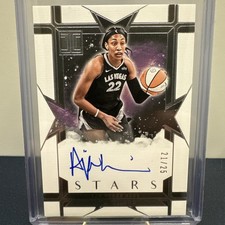 2025 Panini WNBA Impeccable Basketball - A’Ja Wilson - Stars On-Card Auto 21/25