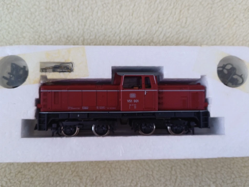 Bemo HOe HOm Narrow Gauge 1001/1 Diesel Switcher Loco Class V51 901 DB - Image 3 of 4