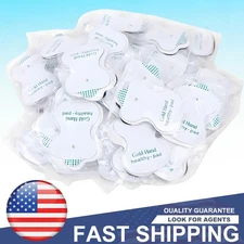 50 Packs Electrode Pads Snap On Replacement For Body TensTherapy Massagers US