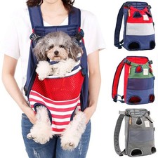 Dog Carrier Backpack, Pet Front Carrier Backpack Legs Out Dog Chest Carrier f...