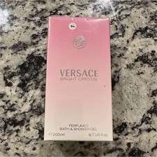 Versace Bright Crystal Perfumed Bath  Shower Gel 200ml / 6.7 fl oz