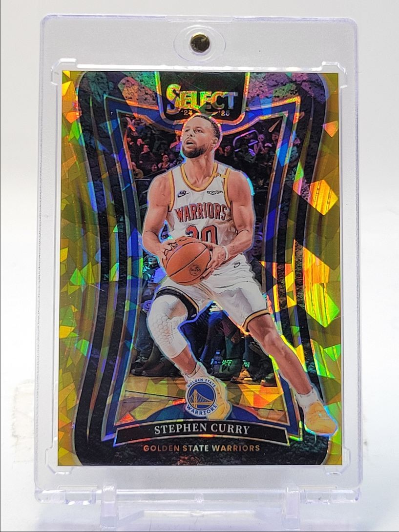 STEPHEN CURRY 2024-25 SELECT MEZZANINE LEVEL GOLD ICE PRIZM 10/10 Q5690