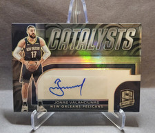 Jonas Valanciuna 2022-23 Panini Spectra - Catalysts Signatures #CSA-JVL /99 AU