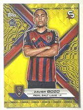 2024 Topps MLS Superstars Real Salt Lake - Zavier Gozo - #127 Yellow Common