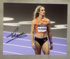 Lieke Klaver Hand Signed 10x8 Holland 2024 Olympics Athletics Photo - 400m 