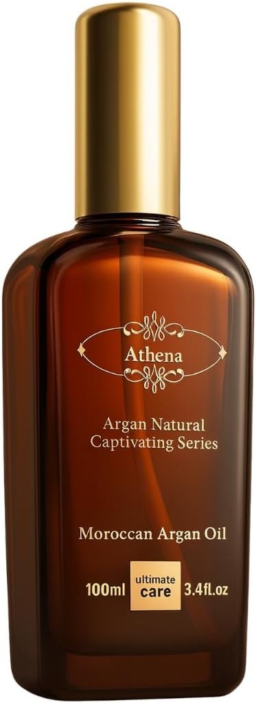 Athena Anti Frizz Smoothing Serum Argan Oil for Hair Extensions 100ml Salon