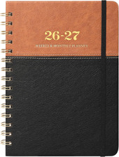 Planner 2026-2027 - Weekly Monthly Planner from July 2026 to June 2027, Calendar