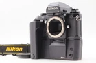 [ MINT w/Strap ] Nikon F3 HP 35mm Film Camera SLR + MD-4 Motor Drive From JAPAN