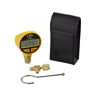 CPS VG200 Digital Vacrometer Vacuum Gauge, Measures Microns, Millibar, TORR, ...