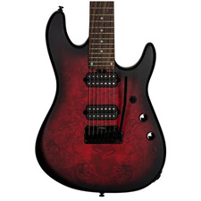 Sterling by Music Man Richardson 7 - Dark Scarlet Burst Satin - B-Stock
