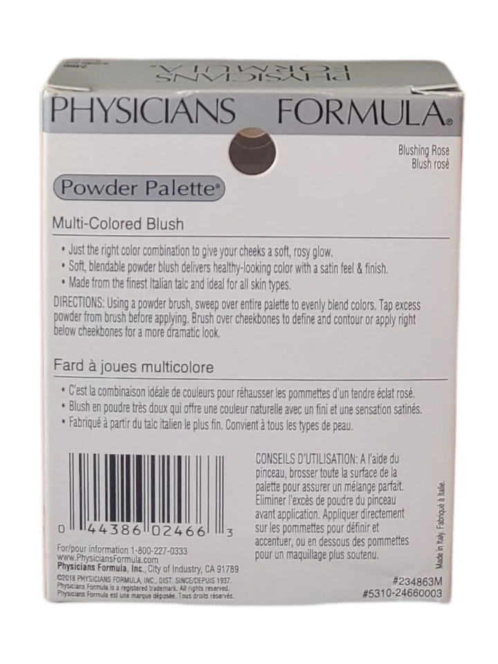 Physicians Formula Blushing Rose Pressed Powder Blush for Sensitive Skin 0.17oz - Image 4 of 4