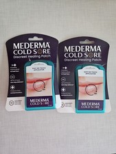 2 Mederma Cold Sore Discreet Healing Patch 15 Count - NEW / Sealed