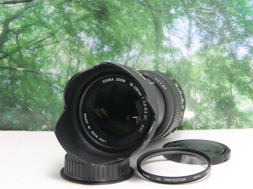 From close to far this one lens Excellent condition Sigma 18 200mm DC for Canon