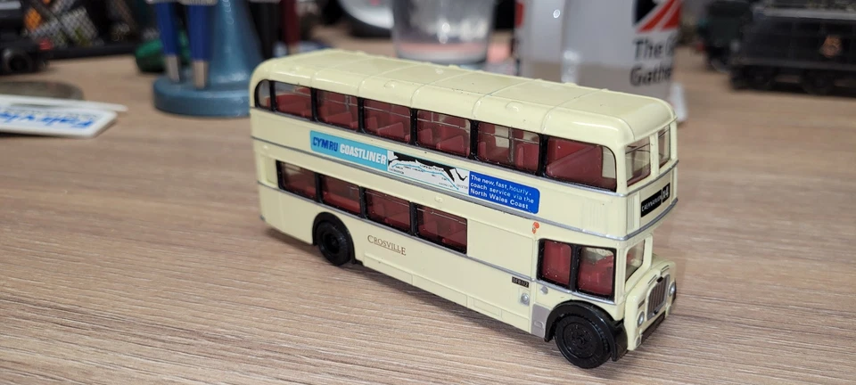 EFE Bristol FLF Lodekka Crosville Route X4 CAERNARVON 1/76 14003 no box as seen - Image 2 of 4