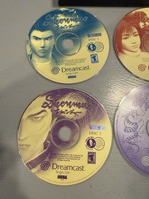 Shenmue For Sega Dreamcast Clean Tested