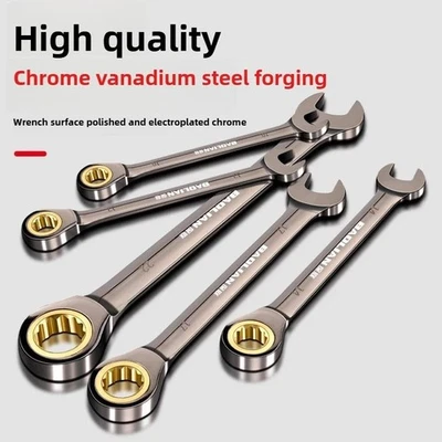 Universal Adjustable Torx Ratchet Wrench 6–24mm for Bike Car Motorcycle Repair - Image 1 of 4