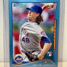 Jacob deGrom Rookie Cards Checklist and Top Prospect Cards 27