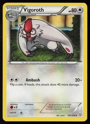 Vigoroth 102/124 Dragons Exalted Uncommon