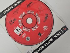 Jeu PS1 Tintin CD seul pour console Playstation, disque original d'occasion