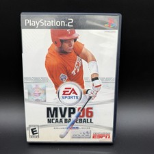 MVP NCAA Baseball 06 (PlayStation 2 PS2) CIB COMPLETE Untested