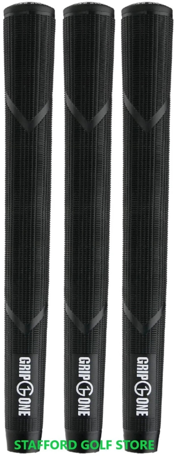 Club Grips Bundle Set Black 3/64 Oversize .580 Round