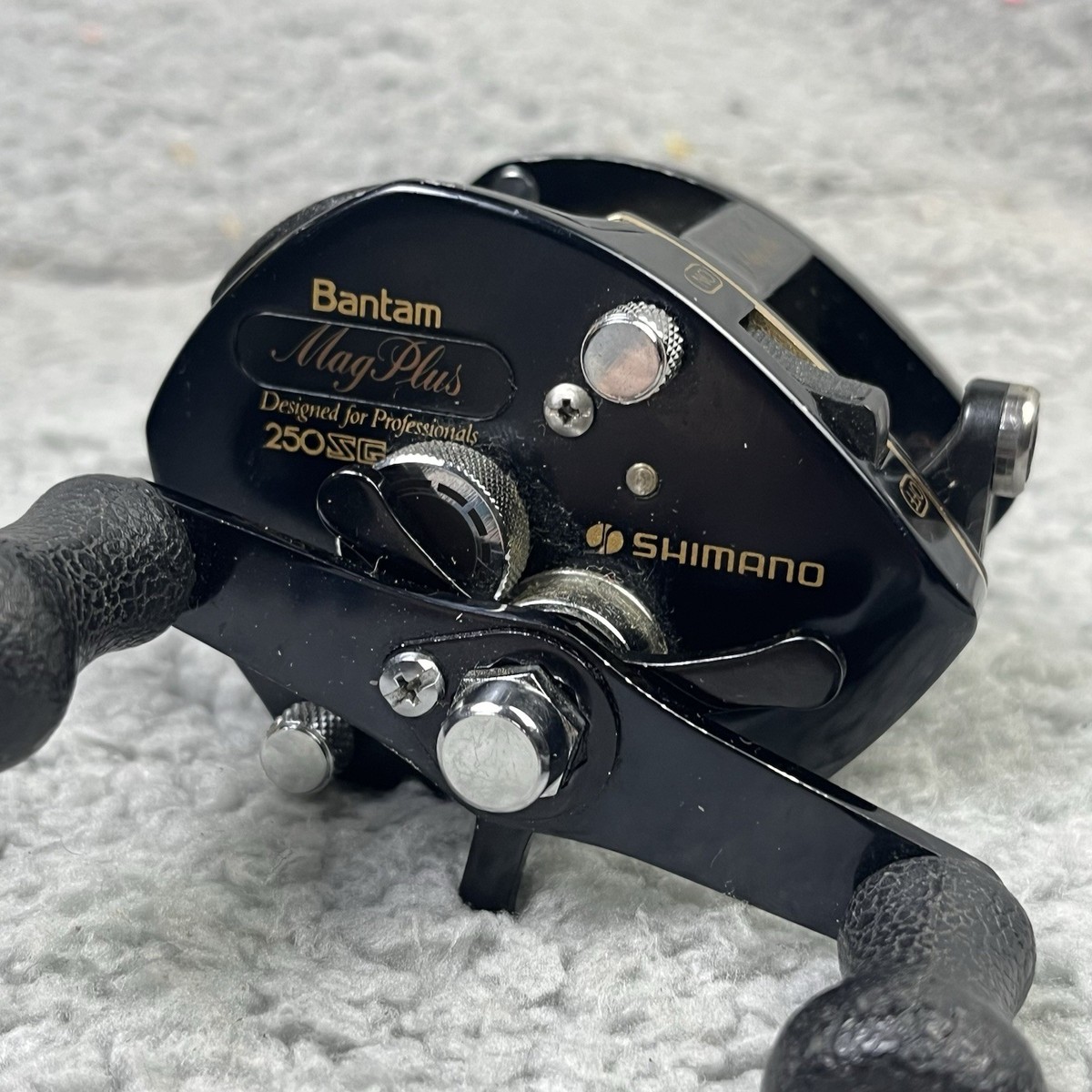 Vintage Shimano Bantam MAG Plus 250SG Bait Caster Fishing Reel