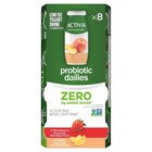 Activia Probitic Dailies Strawberry Low Fat Yogurt Drink, 3.1 fl oz, 8 ct (2pk)