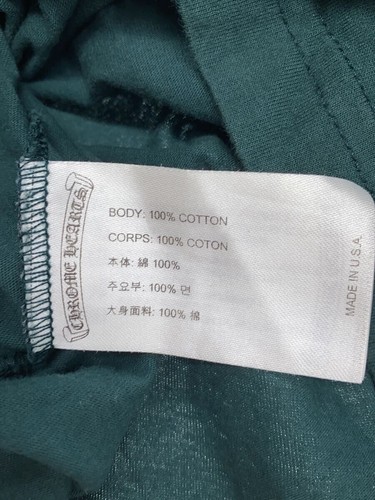 T-SHIRT MANICA LUNGA CUORI CROMATI L COTONE STAMPA VERDE 033-071859 usata - Foto 5 di 6