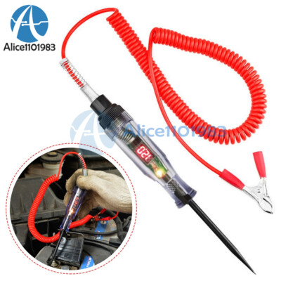 3-36V Digital Electric Circuit LCD Tester Test Light Car Truck Voltage Probe Pen