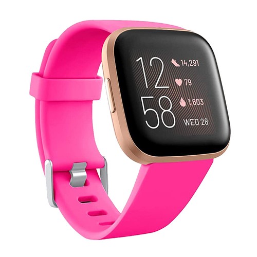 Band Silicone Strap Watch Replacement For Fitbit Versa 2 \ Versa \ Versa Lite - Picture 17 of 26