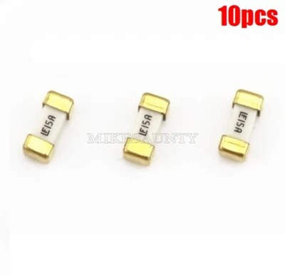 MARKENLOS 10Pcs Littelfuse Fast Acting Smd Fuse 1808 15A 65V New Ic zv