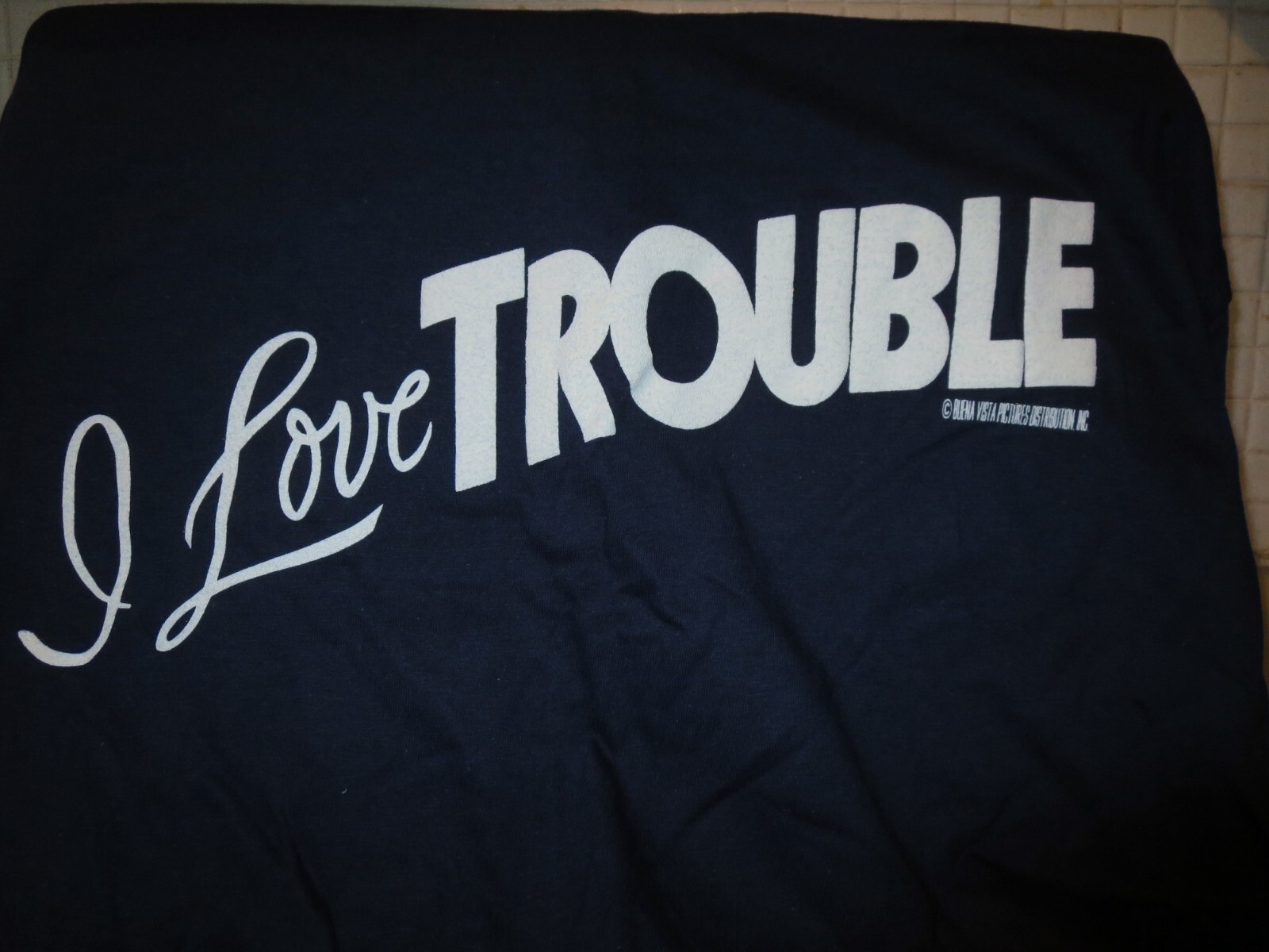 ALTRA T shirt promozione film I LOVE GUAI (NUOVA 1994 XL) Julia Roberts Nick Nolte