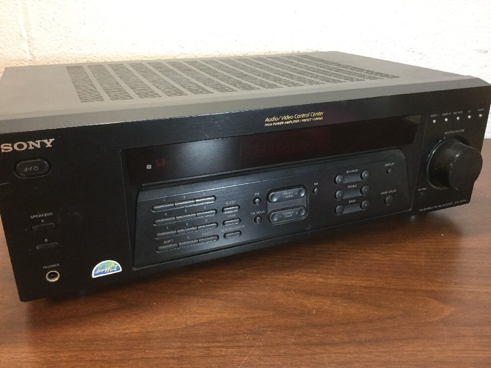 Str De185 Sony STR-DE185 FM Stereo/FM-AM 100 Watt Receiver | eBay
