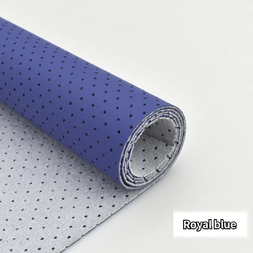 Vinyl Fabric Faux Leather Perforated Breathe for Car Interior Furniture Home DIY - Picture 12 of 41