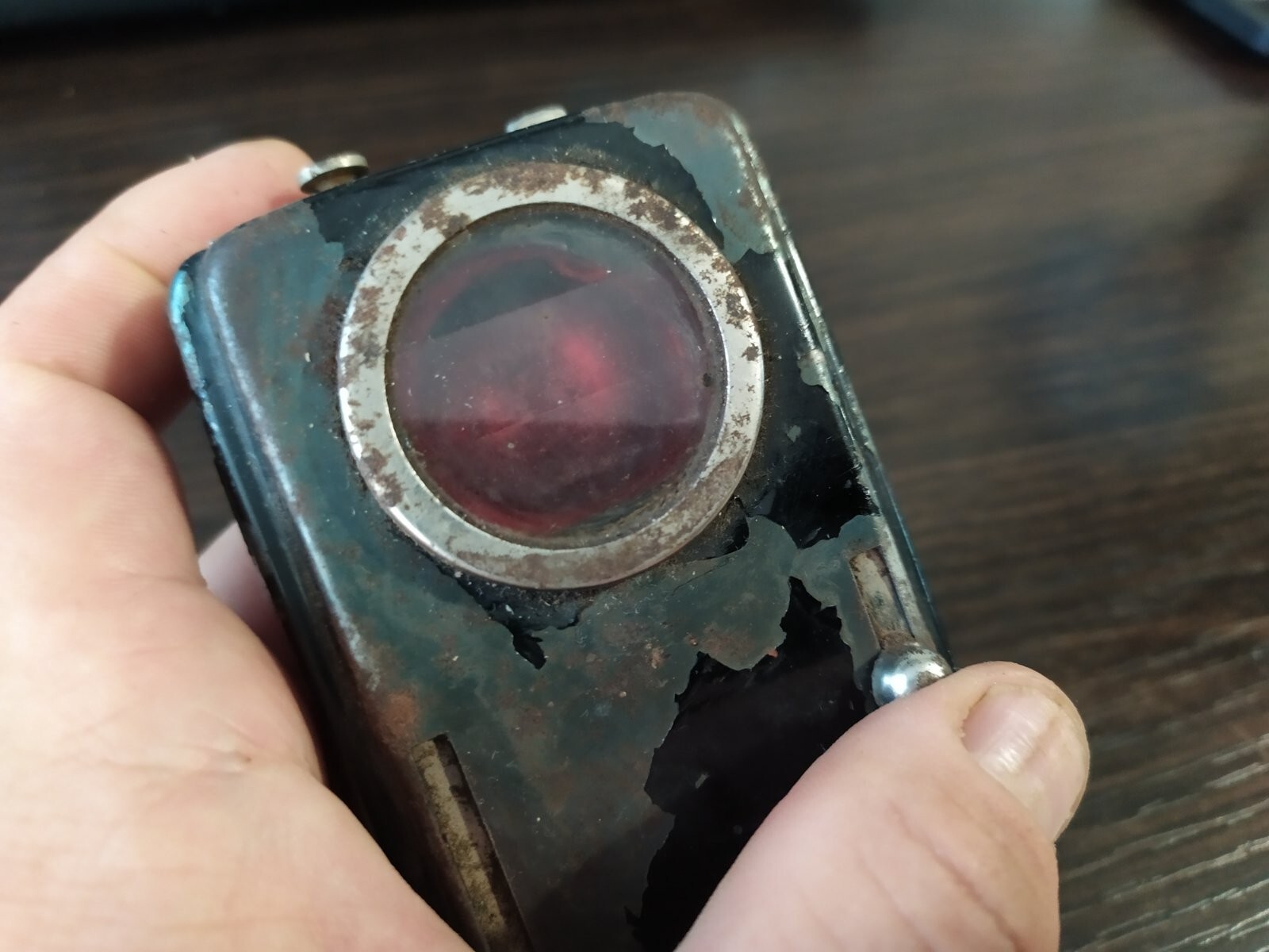 Vintage Soviet Signal LANTERN Pocket 1960-70 USSR RARE ORIGINAL