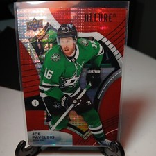 2021-22 Upper Deck Allure Hockey JOE PAVELSKI #74 Red Rainbow