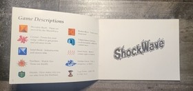 Shockwave Nintendo NES Manual W/ Reg Card Only 