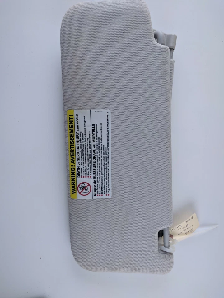 Parasol Mercedes Benz E300 2003-2009 con cubierta abatible pasajero lado derecho OEM Foto 4 de 4