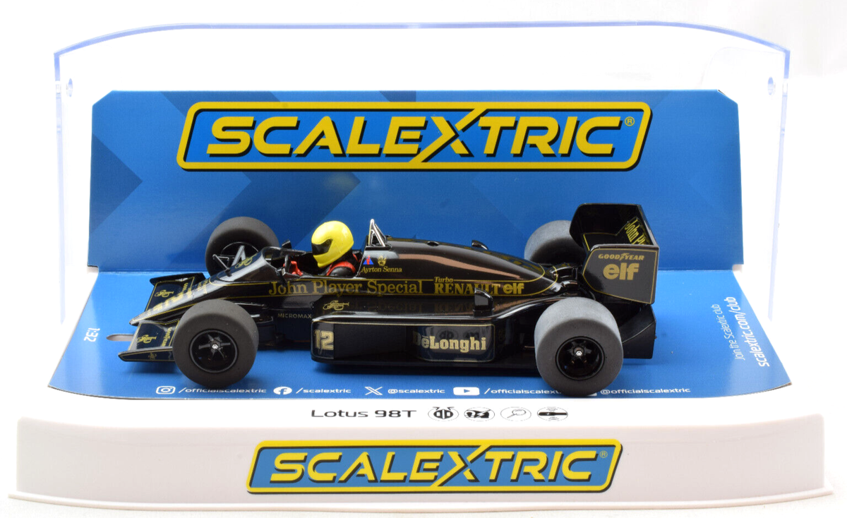 Scalextric Lotus 98t Scalextric C4529 Lotus 98T Ayrton Senna 1/32