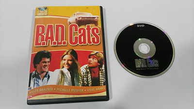 B.A.D. BAD CATS DVD MICHELLE PFEIFFER ASHER BRAUNER STEVE HANKS ESPAÑOL ENGLISH